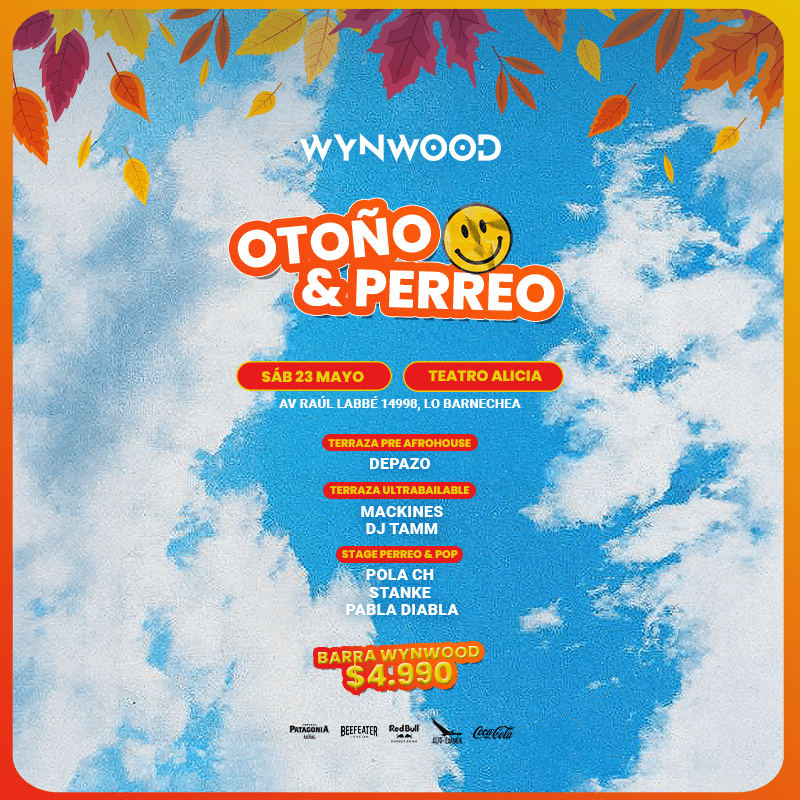 🍂🔥OTOÑO & PERREO🔥 🍂- SABADO 23 MAYO - TEATRO ALICIA 🌴 image}